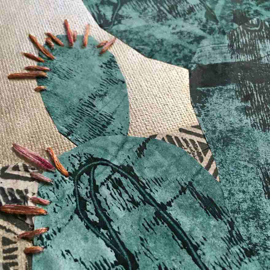 Botanicals cactus detail